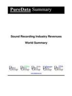 Sound Recording Industry Revenues World Summary: Market Values & Financials by Country