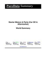 Starter Motors & Parts (Car OE & Aftermarket) World Summary: Market Values & Financials by Country