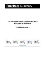Iron & Steel Stairs, Staircases, Fire Escapes & Railings World Summary: Market Sector Values & Financials by Country