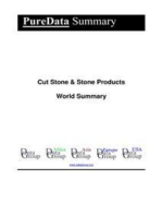 Cut Stone & Stone Products World Summary: Market Values & Financials by Country