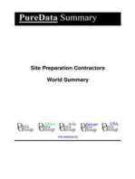 Site Preparation Contractors World Summary