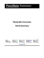 Ready-Mix Concretes World Summary: Market Values & Financials by Country