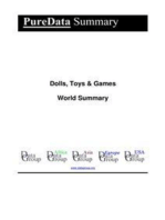 Dolls, Toys & Games World Summary: Market Values & Financials by Country