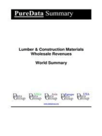 Lumber & Construction Materials Wholesale Revenues World Summary: Market Values & Financials by Country