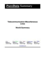 Telecommunication Miscellaneous Lines World Summary: Market Values & Financials by Country