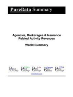 Agencies, Brokerages & Insurance Related Activity Revenues World Summary: Market Values & Financials by Country