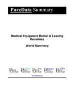 Medical Equipment Rental & Leasing Revenues World Summary: Market Values & Financials by Country