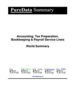 Accounting, Tax Preparation, Bookkeeping & Payroll Service Lines World Summary: Market Values & Financials by Country