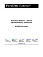 Business Service Centers Miscellaneous Revenues World Summary: Market Values & Financials by Country