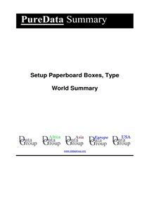 Setup Paperboard Boxes, Type World Summary: Market Sector Values & Financials by Country