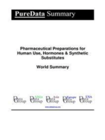 Pharmaceutical Preparations for Human Use, Hormones & Synthetic Substitutes World Summary: Market Sector Values & Financials by Country