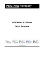 OEM Paints & Finishes World Summary: Market Sector Values & Financials by Country