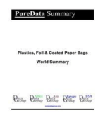 Plastics, Foil & Coated Paper Bags World Summary: Market Values & Financials by Country