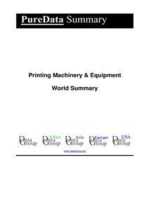 Printing Machinery & Equipment World Summary: Market Values & Financials by Country