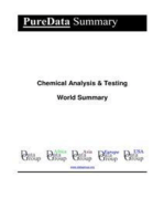 Chemical Analysis & Testing World Summary: Market Values & Financials by Country