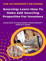 Sourcing: Learn How To Make £££ Sourcing Properties For Investors: Property Investor, #8