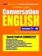 Preston Lee's Conversation English For Slovak Speakers Lesson 21: 40