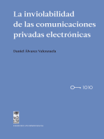 La inviolabilidad de las comunicaciones privadas electrónicas