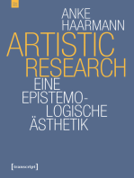 Artistic Research: Eine epistemologische Ästhetik