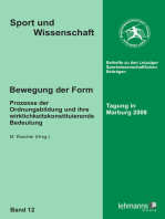 Bewegung der Form: Prozesse der Ordnungsbildung und ihre wirklichkeitskonstituierende Bedeutung