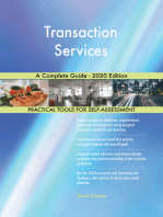 Transaction Services A Complete Guide - 2020 Edition