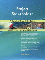 Project Stakeholder A Complete Guide - 2020 Edition