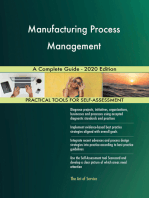 Manufacturing Process Management A Complete Guide - 2020 Edition