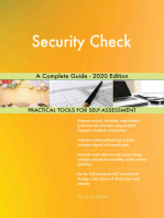 Security Check A Complete Guide - 2020 Edition