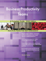 Business Productivity Teams A Complete Guide - 2020 Edition
