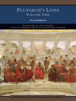 Plutarch's Lives Volume One (Barnes & Noble Library of Essential Reading)