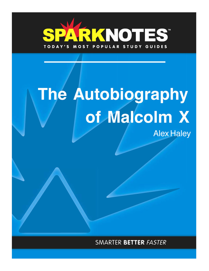 sparknotes malcolm x autobiography