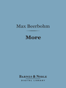 More (Barnes & Noble Digital Library) by Max Beerbohm - Ebook | Scribd