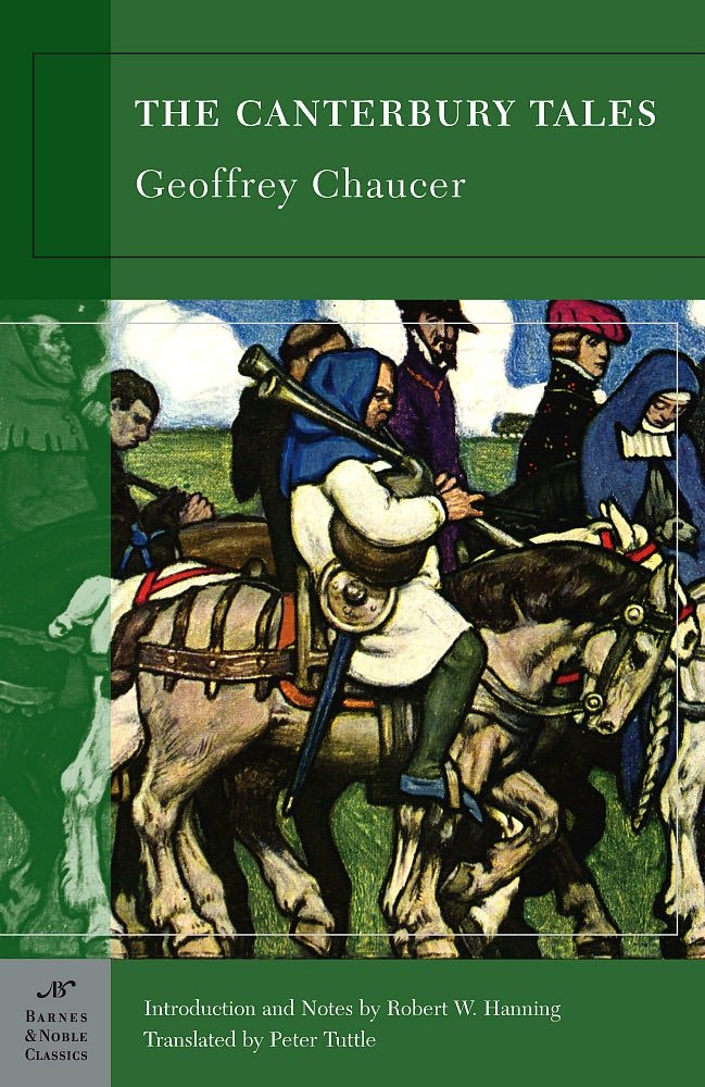 The Canterbury Tales Barnes Noble Classics Series By Geoffrey