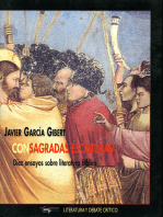Con sagradas escrituras: Diez ensayos sobre literatura bíblica