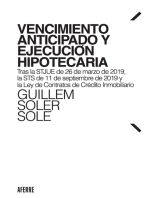 Vencimiento anticipado y ejecución hipotecaria: Tras la STJUE de 26 de marzo de 2019, la STS de 11 de septiembre de 2019 y la Ley de Contratos de Crédito Inmobiliario