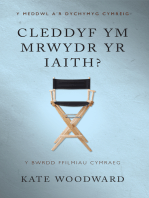 Cleddyf ym Mrwydr yr Iaith?