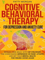 Cognitive Behavioral Therapy for Depression and Anxiety Cure