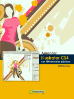 Aprender Illustrator CS4 con 100 ejercicios prácticos