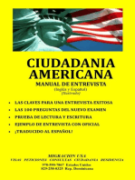 Ciudadania Americana - Manual de Entrevista (Ingles y Espanol)