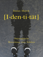 Identität: Philosophische Betrachtung eines Schülers