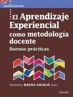 El Aprendizaje Experiencial como metodología docente