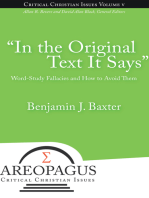 "In the Original Text It Says": Word-Study Fallacies and How to Avoid Them