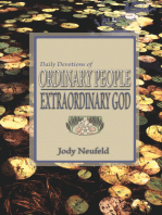 Daily Devotions of Ordinary People - Extraordinary God