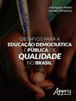 Desafios para a educação democrática e pública de qualidade no Brasil