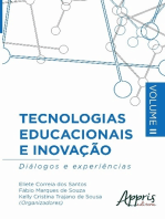 Tecnologias educacionais e inovação: diálogos e experiências -  volume II