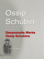 Gesammelte Werke Ossip Schubins