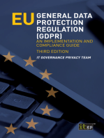 EU General Data Protection Regulation (GDPR), third edition: An Implementation and Compliance Guide