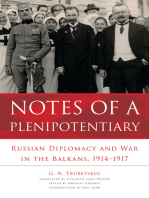 Notes of a Plenipotentiary: Russian Diplomacy and War in the Balkans, 1914–1917