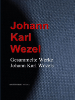 Gesammelte Werke Johann Karl Wezels