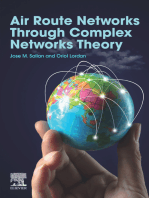 Air Route Networks Through Complex Networks Theory